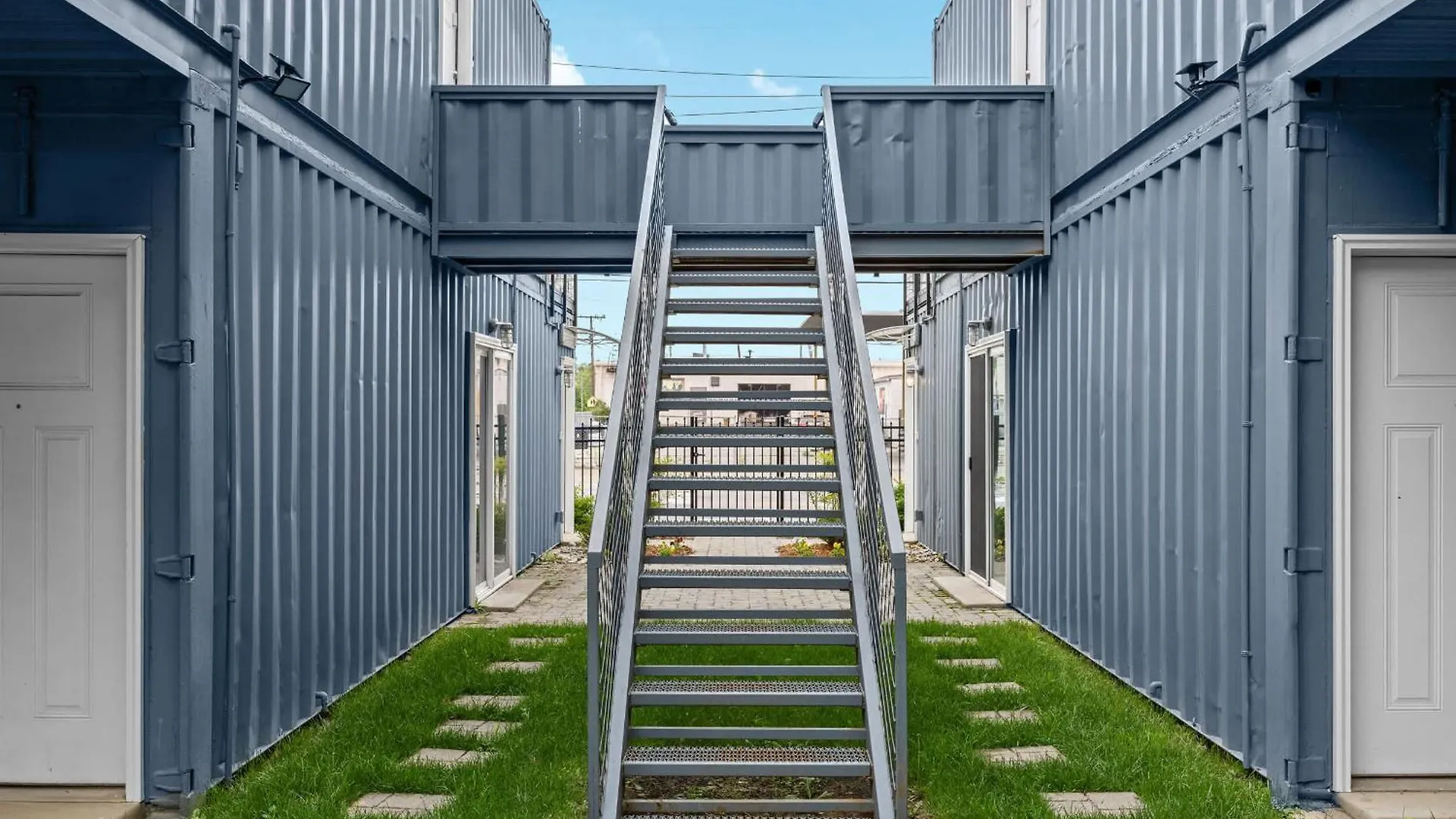 루이빌 Unique Retreat Two 1Br Shipping Container Units 아파트 미국